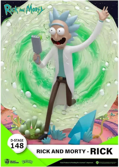 Beast Kingdom Rick & Morty D-stage Rick Diorama Figure 14cm