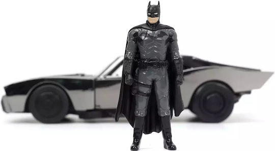 Jada Toys DC Comics Batman Batmobile Figur Replik Fahrzeug Höhe 7cm in Maßstab 1:24