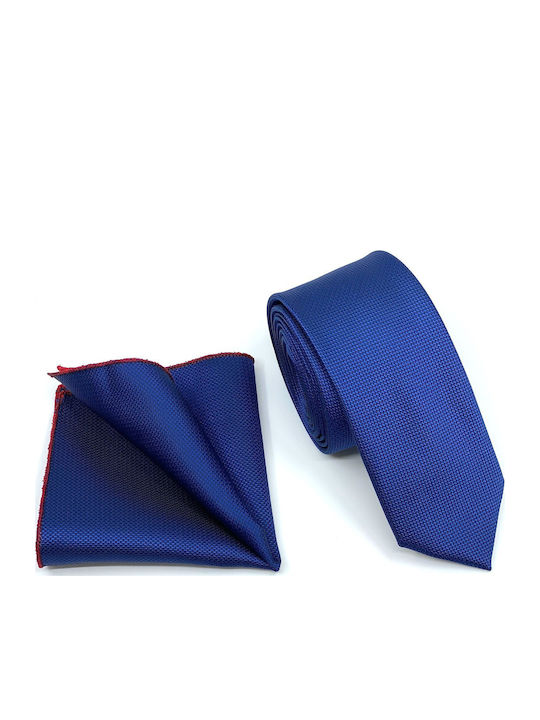 Legend Accessories Σετ Ανδρικης Γραβάτας Μεταξωτή Μονόχρωμη σε Navy Μπλε Χρώμα Legend Accessories Σετ Ανδρικης Γραβάτας Μεταξωτή Μονόχρωμη σε Navy Μπλε Χρώμα
