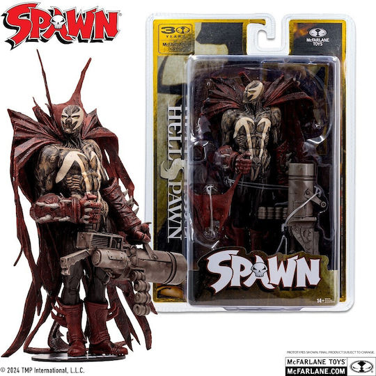 Spawn: 30. Jahrestag - Hellspawn Actionfigur (18cm)