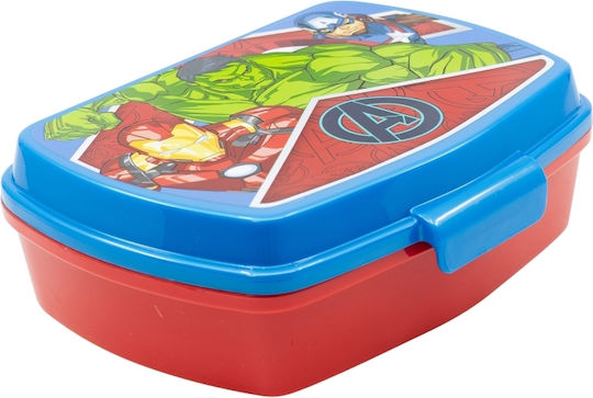 Box Plastic Kids' Food Container Avengers