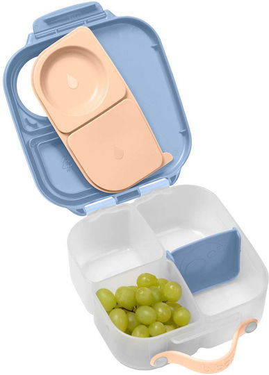 B.box Παιδικό Σετ Φαγητού Με Χωρίσματα Lunch Box Feeling Peachy