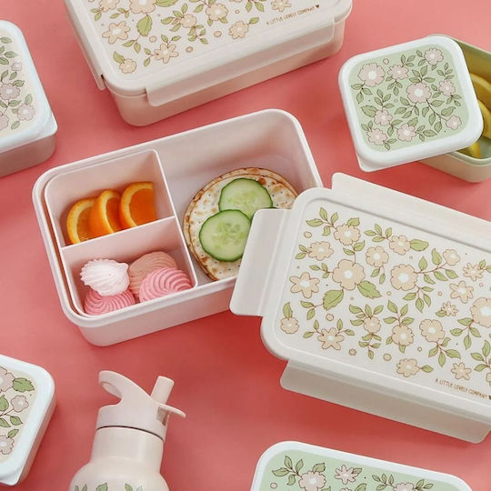 A Little Lovely Company Bento Lunchbox Food Container Blossoms Pink