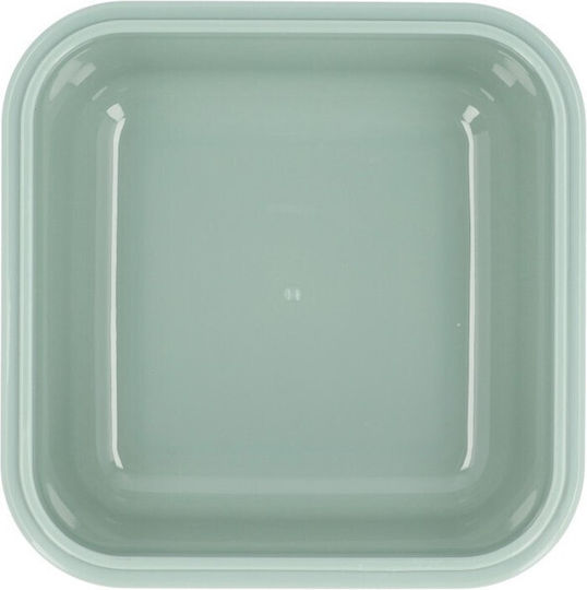 Tutete Plastic Kids' Food Container 0.78lt Green x 6pcs