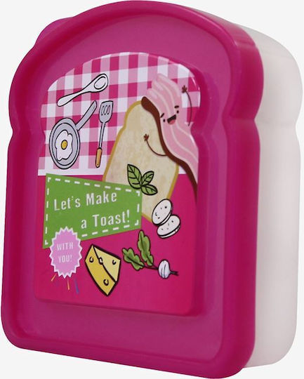 Homeplast Plastic Kids' Food Container Pink