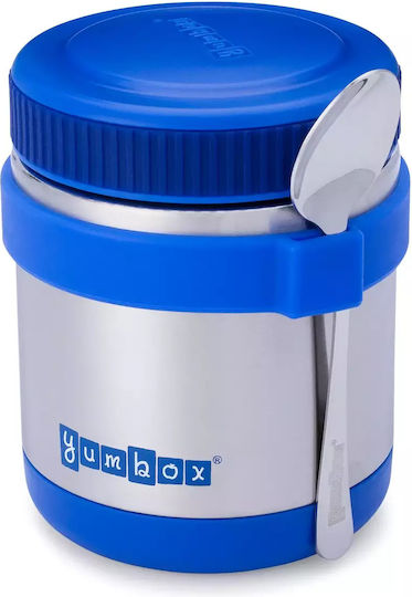 Yumbox Неръждаемо стоманено детско контейнерче за храна 0.415лт Син