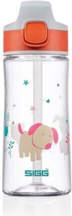 Sigg Miracle Kinderflasche mit Strohhalm Orange 450ml