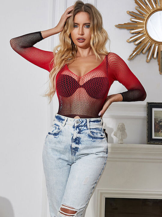 Subblime Sexy Bodysuit Rot