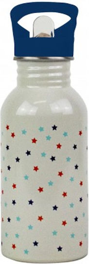 Yoko Design Kids Water Bottle Stainless Steel with Straw Non Spill 500ml