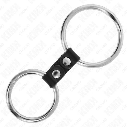 Kink Ring Cock Metallic Silver