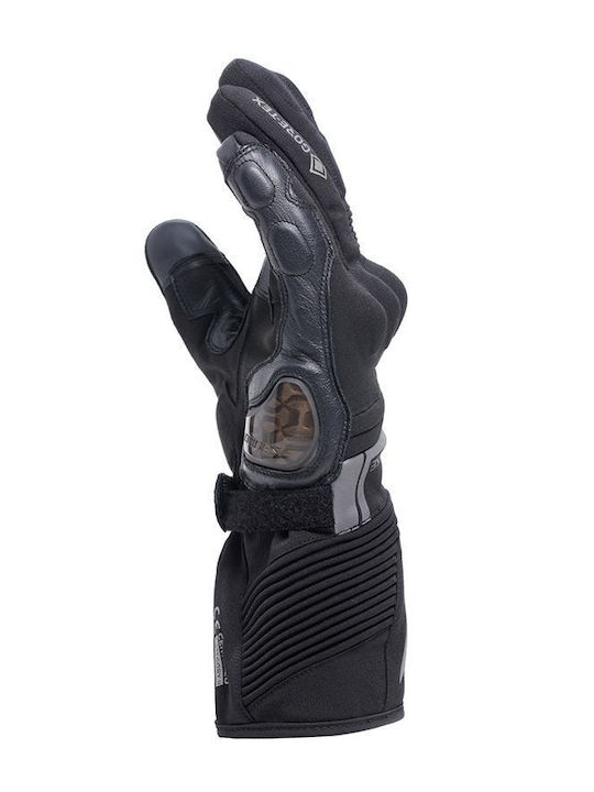 Dainese Funes Χειμερινά Ανδρικά Γάντια Μηχανής Αδιάβροχα Μαύρα