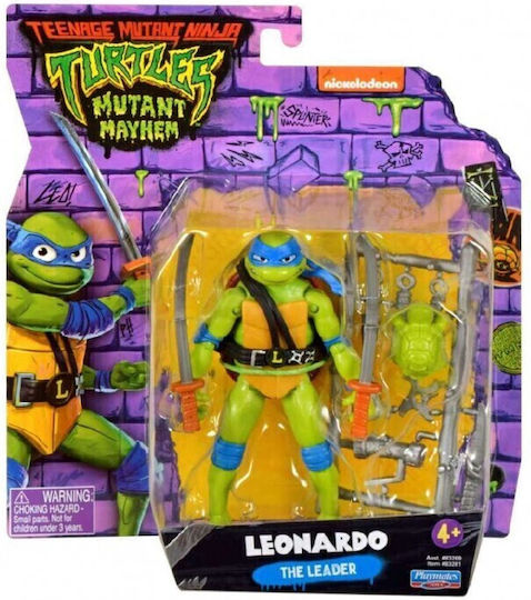 Action Figure Teenage Mutant Ninja Turtles Αssorted for 4+ Years 10cm. (Various Designs/Assortments of Designs) 1pc