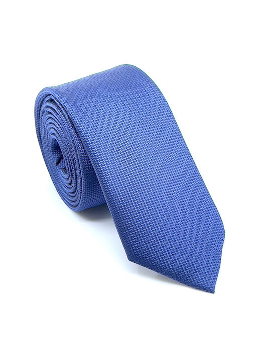 Legend Accessories Men's Tie Set Synthetic Monochrome Blue Iris