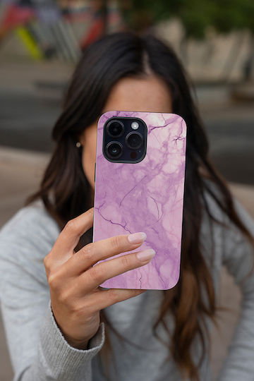 Sonique Marble Series Case for Samsung Galaxy A35 5G Violet