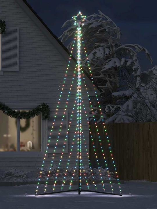 vidaXL Christmas Decorative Illuminated Tree 400cm Yes Electric