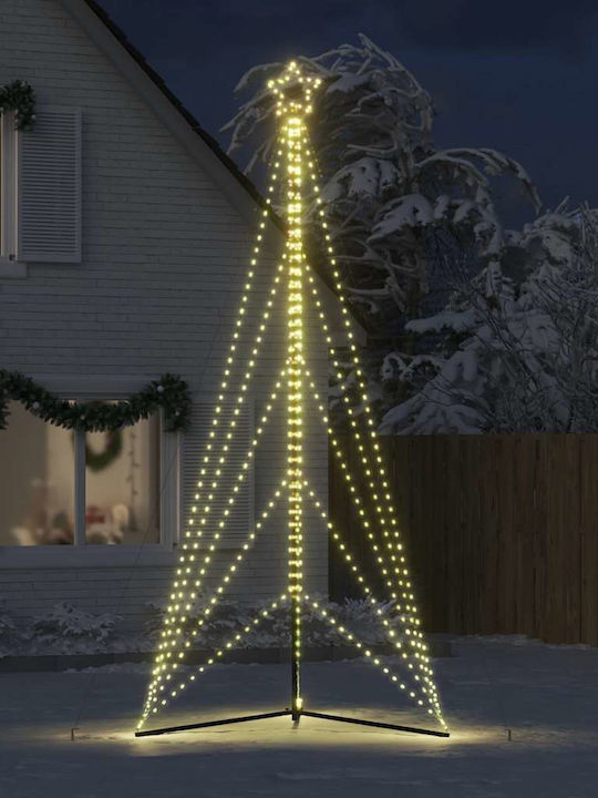 vidaXL Christmas Decorative Illuminated Tree 400cm Yes Electric White