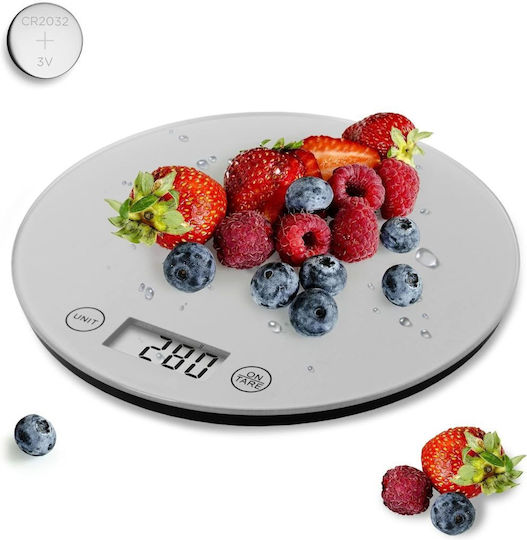 Royalty Line Digital Kitchen Scale Up To 5kg White