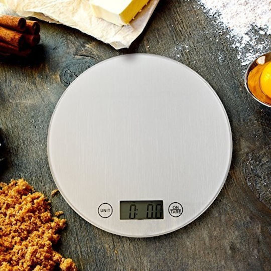Royalty Line Digital Kitchen Scale Up To 5kg White