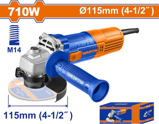 Wadfow Grinder 115mm Electric 710W