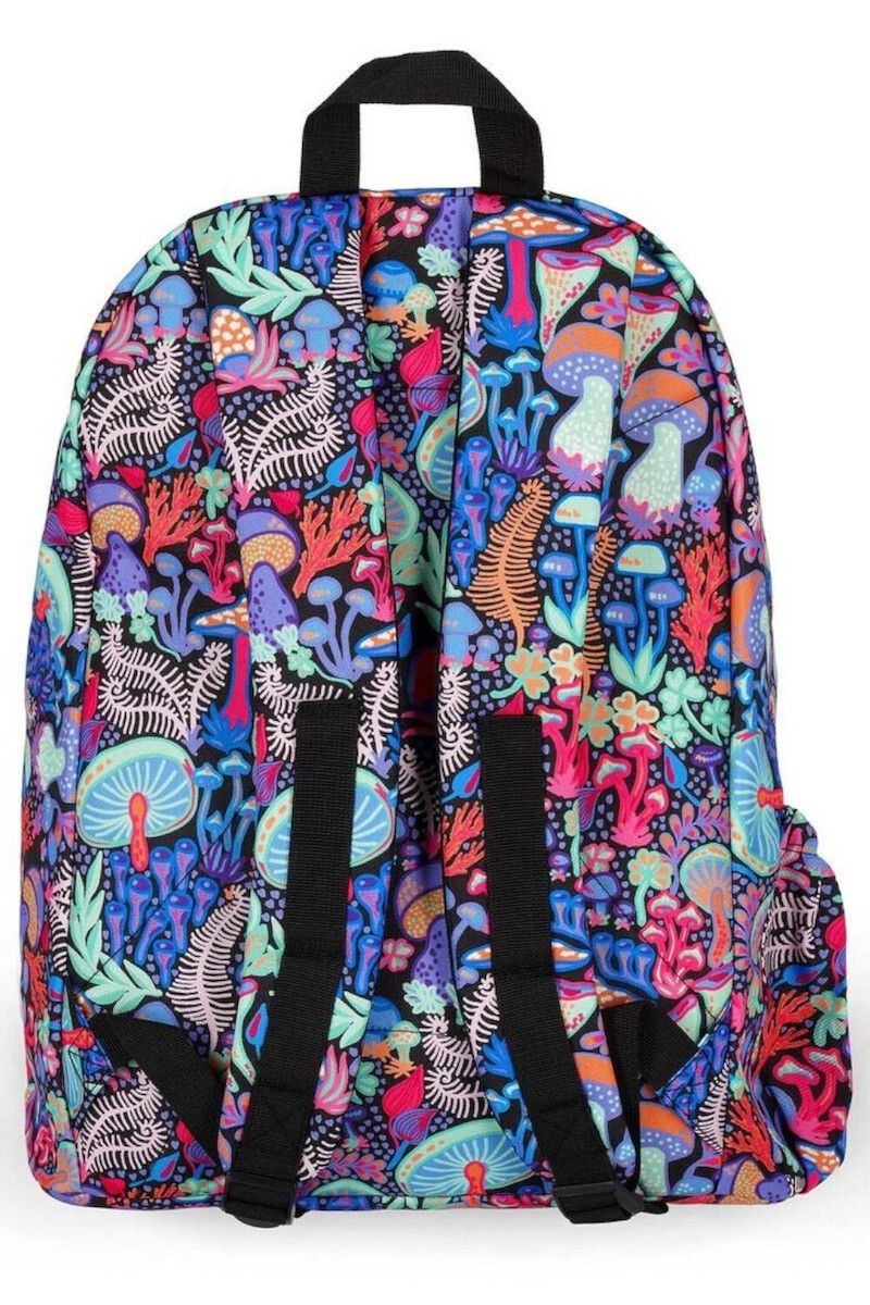 JoyLamoria Schultertasche Für Kinder – Dinosaurier-Blumen Design, Mit Gepolsterten Gurten