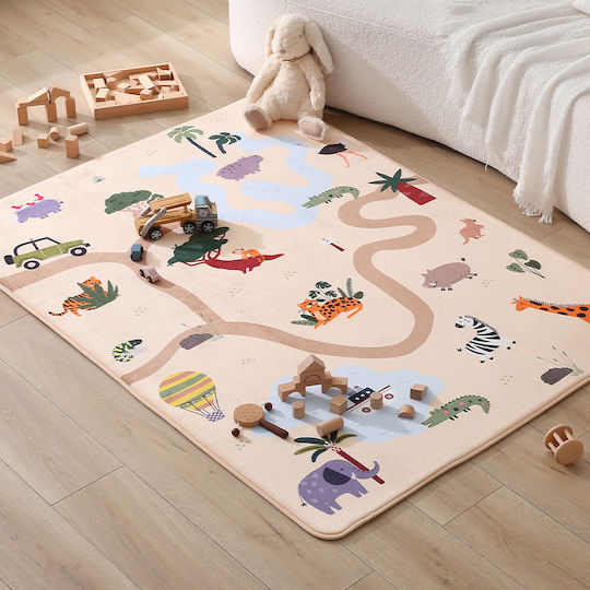 Hakuna Matte Kids Rug Bej 160x120cm Thickness 15mm