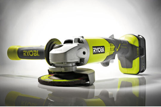 Ryobi R18AG-140S Τροχός 115mm Μπαταρίας 18V Solo