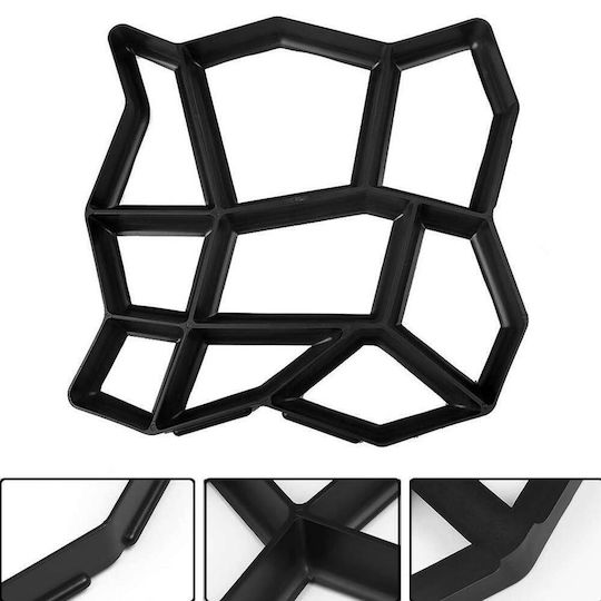 Plastic Mold for Garden Flooring 35x35cm