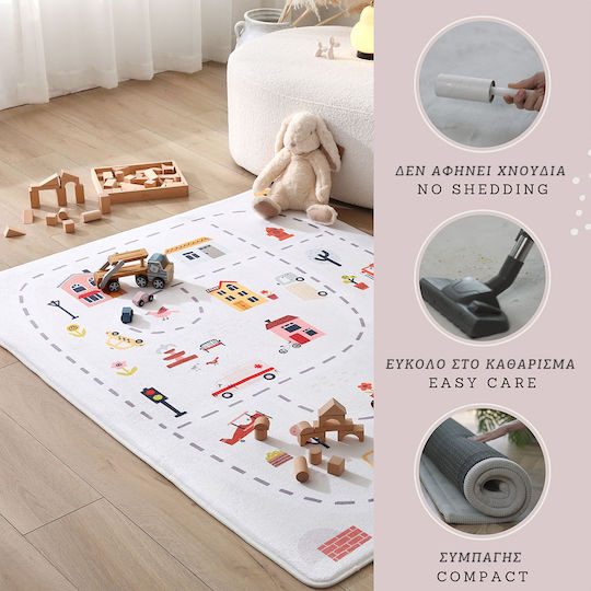 Hakuna Matte Kinder Teppich Mehrfarbig 160x120cm Dicke 15mm