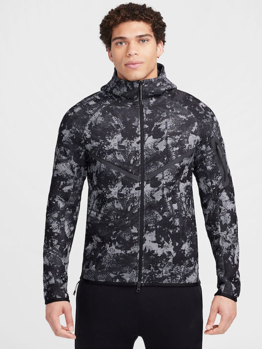 Tech Fleece Ζακέτα με Κουκούλα Camo