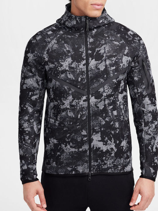Tech Fleece Ζακέτα με Κουκούλα Camo