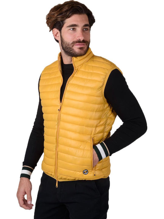 Sleeveless Jacket Senape