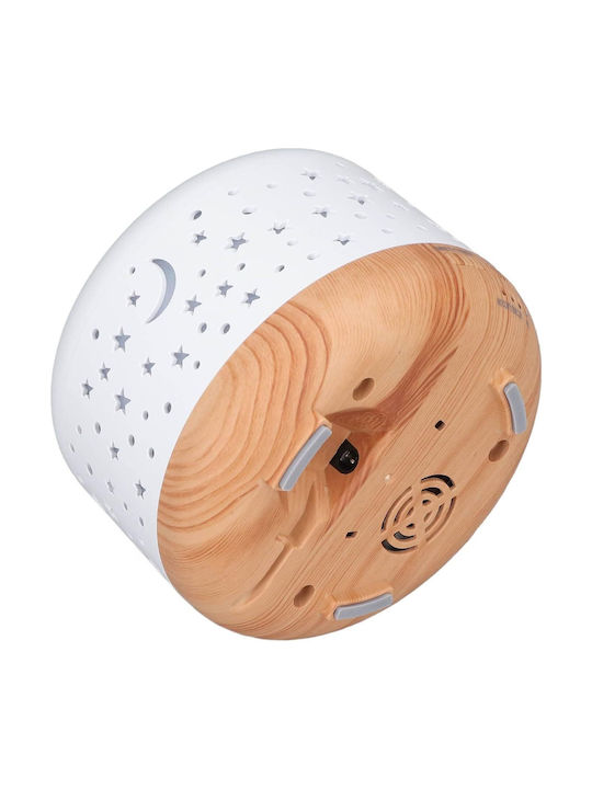 Διαχύτης Αιθέριων Ελαίων Nebula White Diffuser Aromatherapy Led 300ml