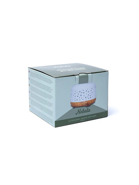 Διαχύτης Αιθέριων Ελαίων Nebula White Diffuser Aromatherapy Led 300ml