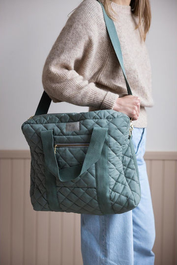Cam Cam Copenhagen Cam Cam Copenhagen Shoulder Bag - Changing Mat Ivy Green Green 39x31x13cm