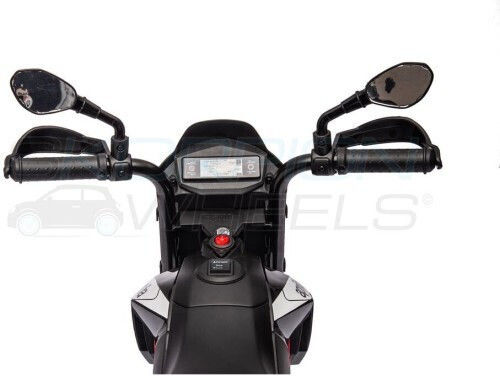 Kinder Motorrad Aprilia Dorsoduro 900 Original Elektroantrieb 6 Volt Rot