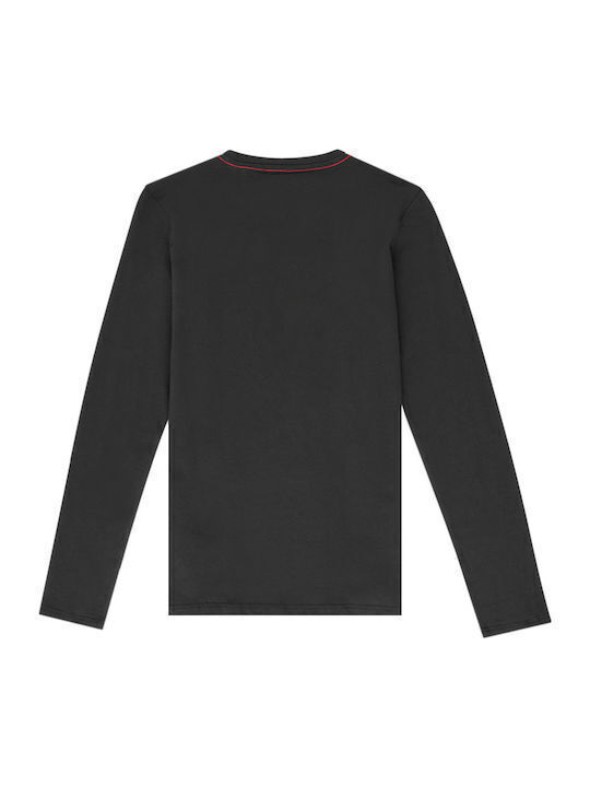 Kids' Shirt Long Sleeve Black MILLO