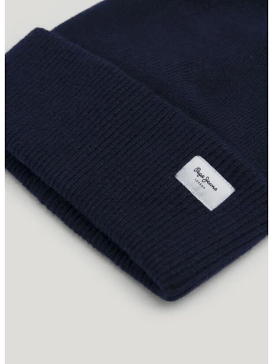 Yela Beanie Γυναικείος Σκούφος Πλεκτός σε Μπλε χρώμα