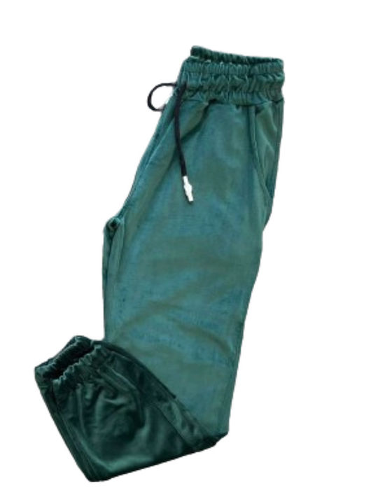 Set de Trening Catifea Green