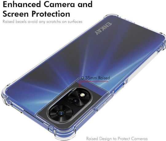 Enkay Back Cover Silicone Transparent (TCL 505)