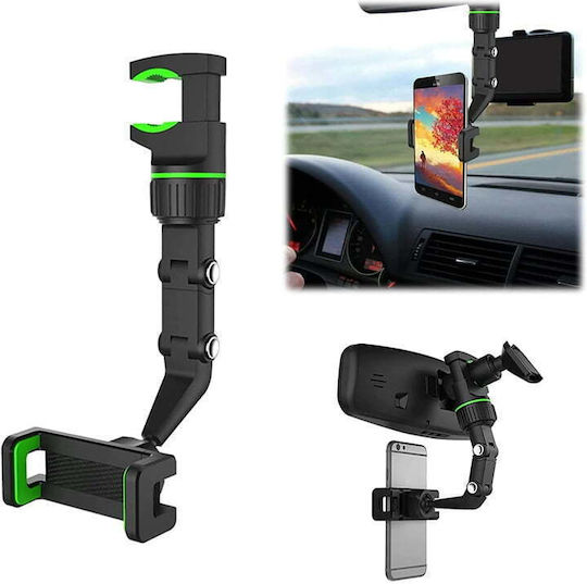 Car Mobile Mount with Adjustable Hooks Black