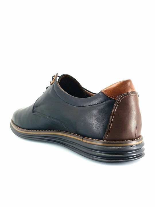 Men's Leather Casual Shoes Black