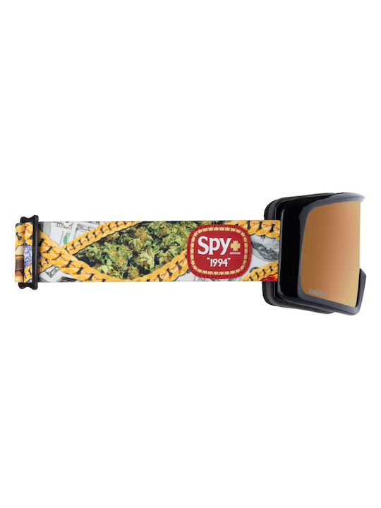 Spy Megalith Snow Goggles Essentials Happy Ml Rose Gold Mirror Spy Megalith Snow Goggles Essentials Happy Ml Rose Gold Mirror
