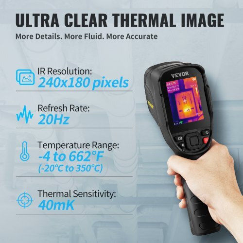 Vevor Handheld Thermal Camera with Screen 2.8" FYHWRXYWWWIFINPTKV0