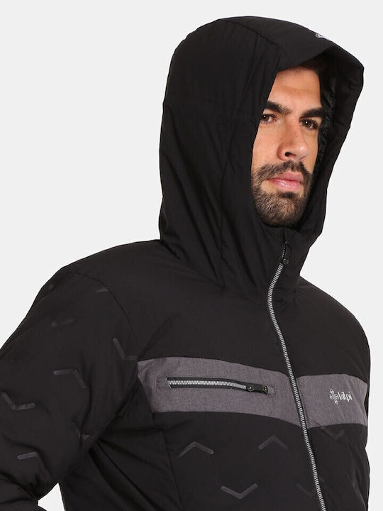 Kilpi UM0111KI-BLK Ανδρικό Μπουφάν για Σκι & Snowboard Μαύρο