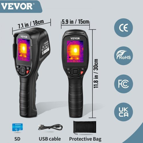 Vevor Handheld Thermal Camera with Screen 2.8" FYHWRXYWWWIFINPTKV0