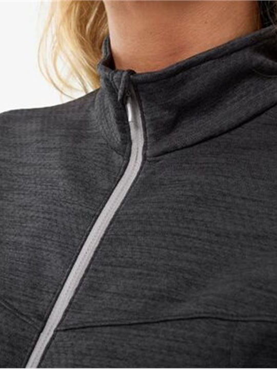 Fleece Γυναικεία Ζακέτα Blue