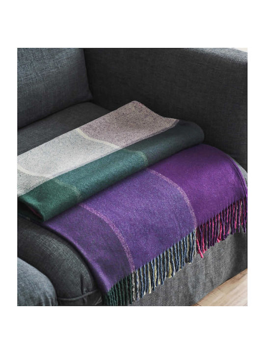 Arliss 078 Sofa Blanket Gofis Home Cotton Polyester 130x170