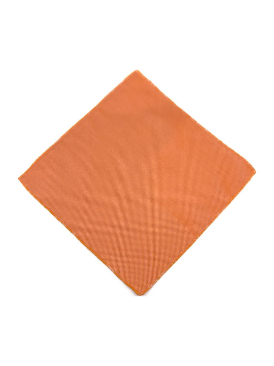 Legend Accessories Σετ Ανδρικής Γραβάτας Μονόχρωμη σε Πορτοκαλί Χρώμα