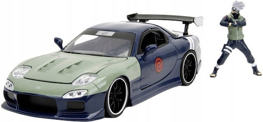 Jada Toys Naruto: Kakashi Hatake & 1993 Mazda Rx-7 Vehicle Figure height 20cm at Scale 1:24