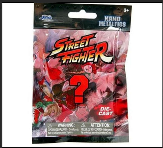 Street Fighter Nano Metalfigs Diecast Mini Figures Display 6 Cm 24